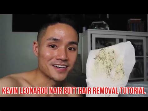 kevin leonardo video nair|Removing BUTT HAIRS Using NAIR Cream